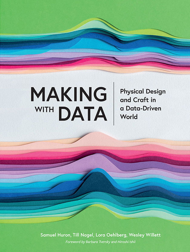 The final cover of the book Making with Data.